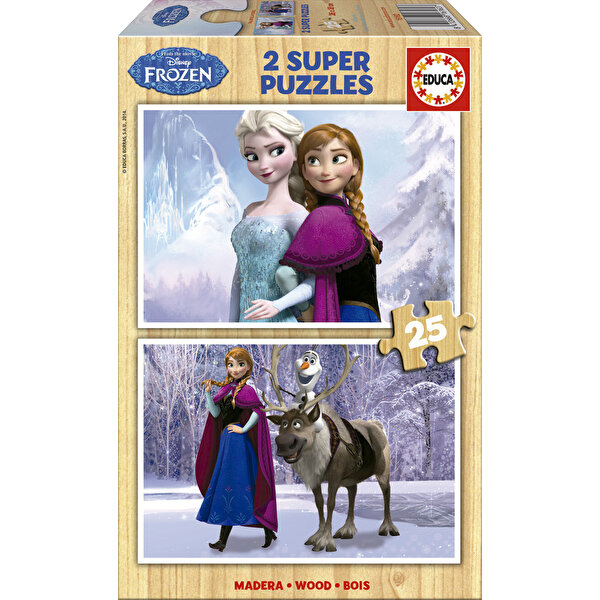 Educa Puzzle 2x25 Parça Frozen