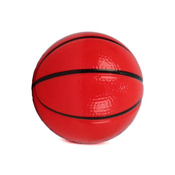 Kauçuk 9 Cm Top Kırmızı Basketbol