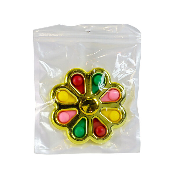 Pop It Mini Stres Çarkı Sarı