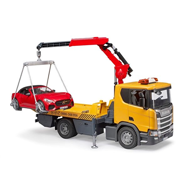 Bruder Scania 560R Çekici Ve Roadster Araba