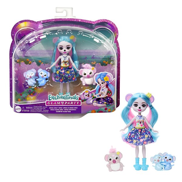 Enchantimals Aile Serileri Oyun Seti Rodzina Koala Ailesi HNT61