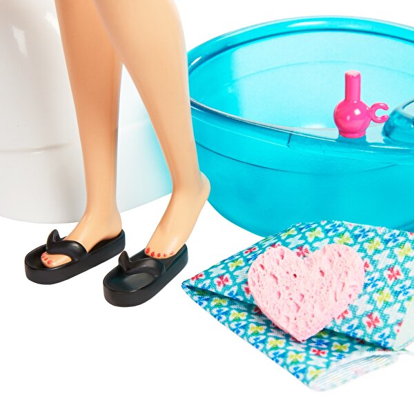 Barbie Sağlıklı Tırnak Bakım Oyun Seti GHN07