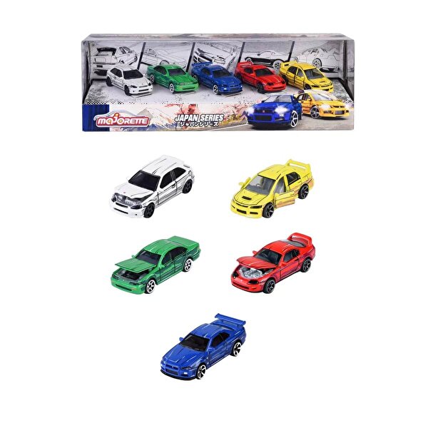 Majorette Japon Serisi 5'li Koleksiyon Paketi