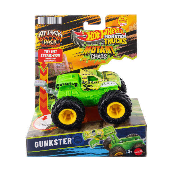 Hot Wheels Monster Trucks Atak Arabalar Gunkster JML01