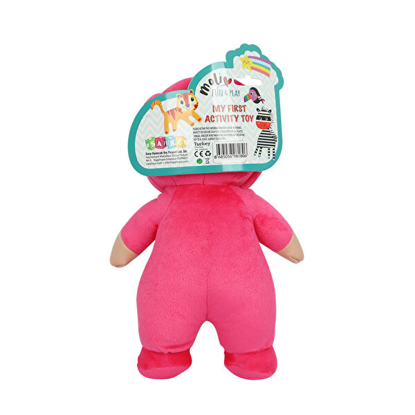 Moliv İlk Soft Bebeğim Bez Bebek Koyu Pembe