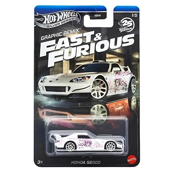 Hot Wheels Fast & Furious Temalı Arabalar Honda S2000 JBY44