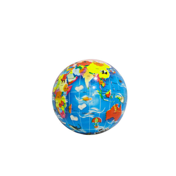 Dema Stil Pvc Top 12 Cm. Dünya Haritası