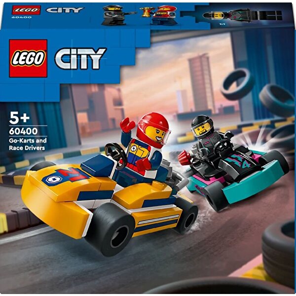 LEGO City Go-Kartlar ve Yarış Sürücüleri 60400
