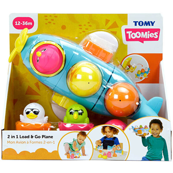 Toomies Yumurtalı Uçak 2'si 1 Arada