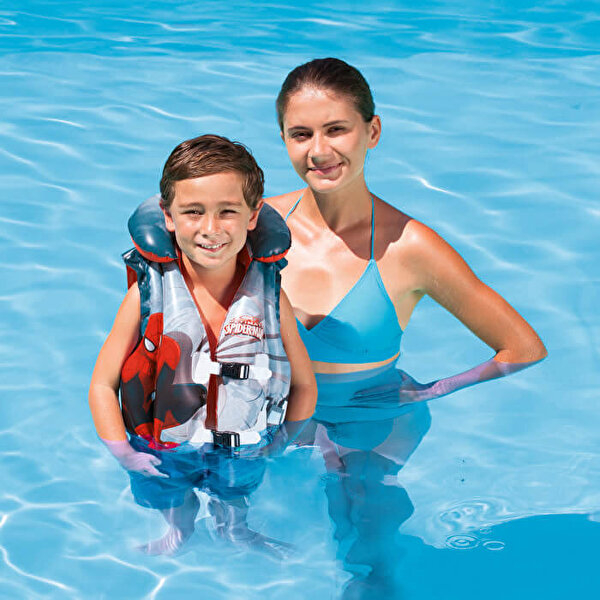 Spider Man Şişme Can Yeleği