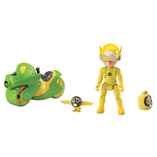 Petronix Savunucuları Jia's Pet Mobi̇le ve Paul-E Hareketli̇ Aksiyon Figürü