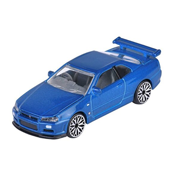 Majorette Japan Pri̇me Arabalar Nissan Skyline Gt-R R34 Mavi̇
