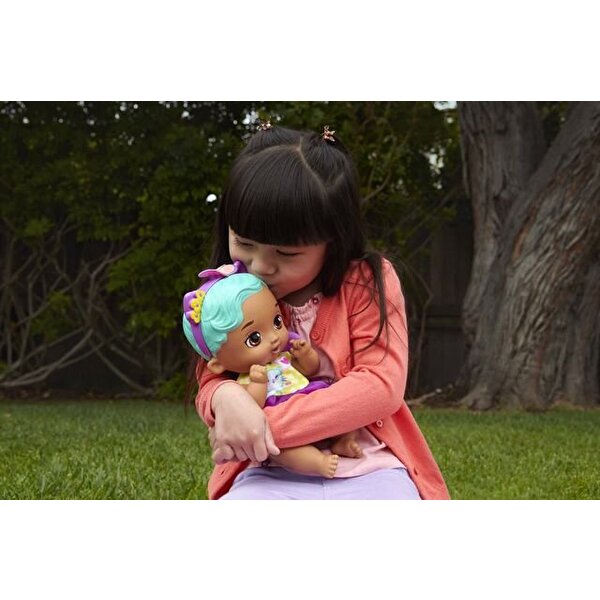 My Garden Baby Yavru Kedi Bebeğimin Bakım Zamanı Mavi Saçlı Bebek HHL22