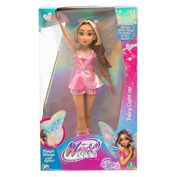 Winx Işıklı Kanatlı Periler WNX78 Flora