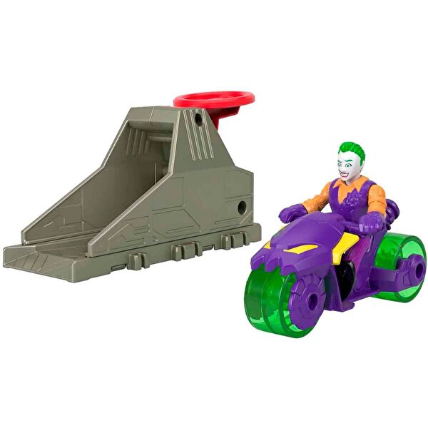 Imaginext DC Super Friends Aksiyon Figürü ve Fırlatma Seti The Joker Launcher