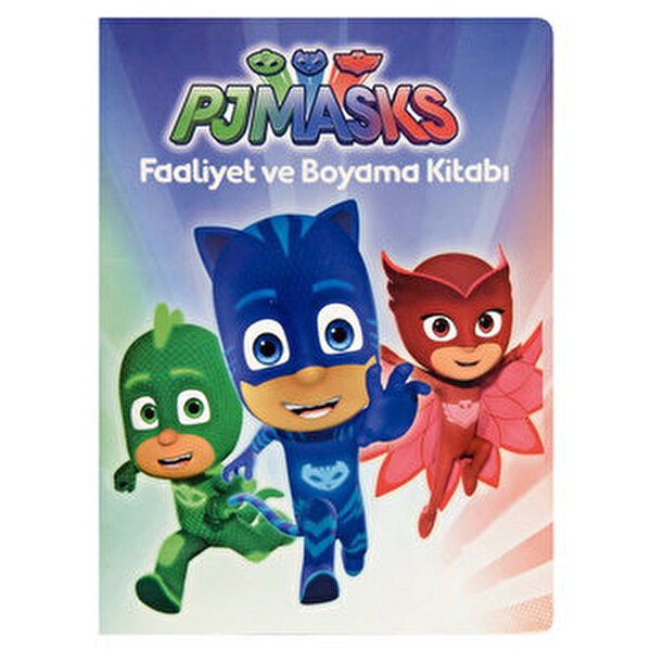 Pj Maskeliler Faaliyet ve Boyama Kitabı