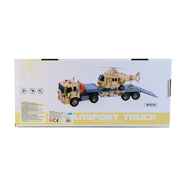 Sesli Işıklı Helikopter ve Taşıma Aracı WY571H