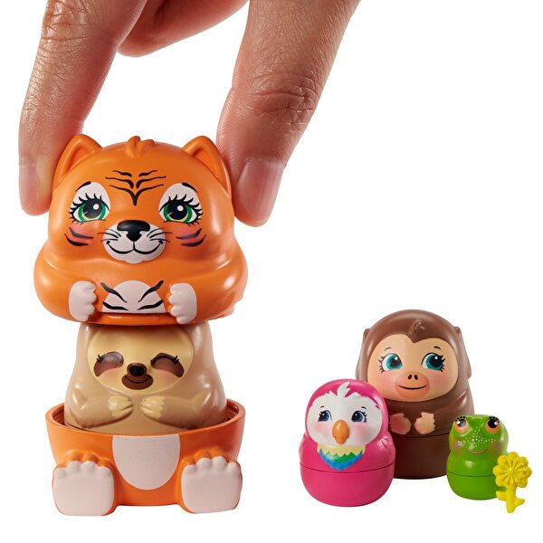 Enchantimals Bebek ve Ev Oyun Seti Papağan Peeki'nin Ağaç Evi GTM49