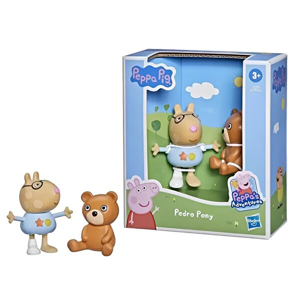 Peppa Pig ve Arkadaşları Sürpriz Tekli Figür Pedro Pony F2205