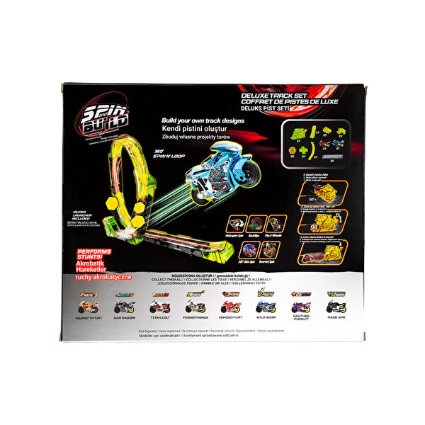 Spin N Build Deluxe Pist Seti