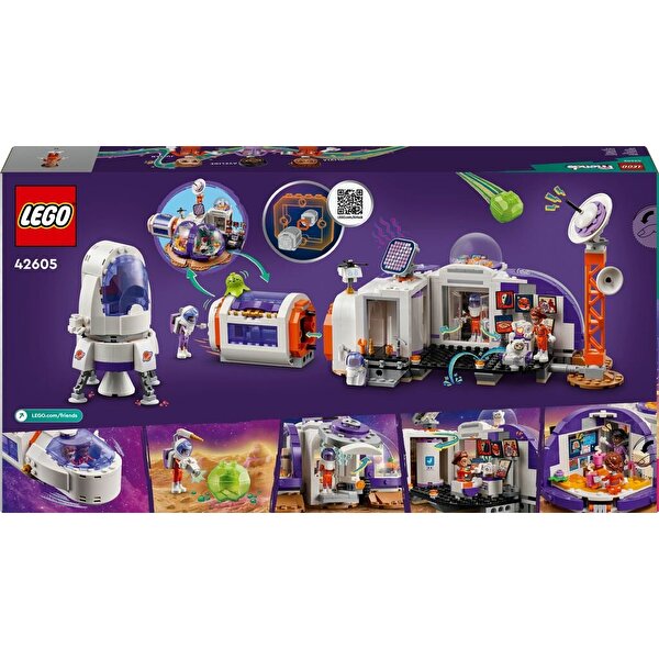 LEGO Friends Mars Uzay Üssü ve Roketi oyuncağıyla 42605