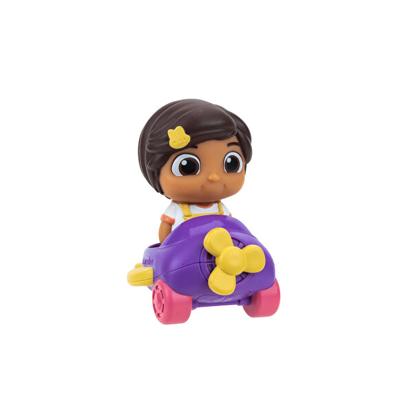 Cocomelon Araçlı Tekli Figür Nina's Airplane Cruiser