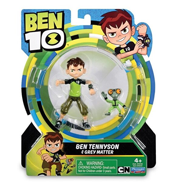 Ben 10 Aksiyon Figürler Ben Tennyson ve Grey Matter