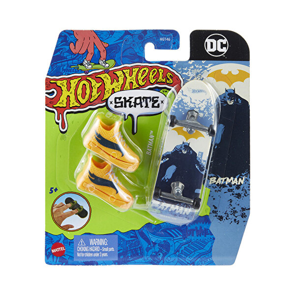 Hot Wheels Skate Parmak Kaykay ve Ayakkabı Batman HNG37
