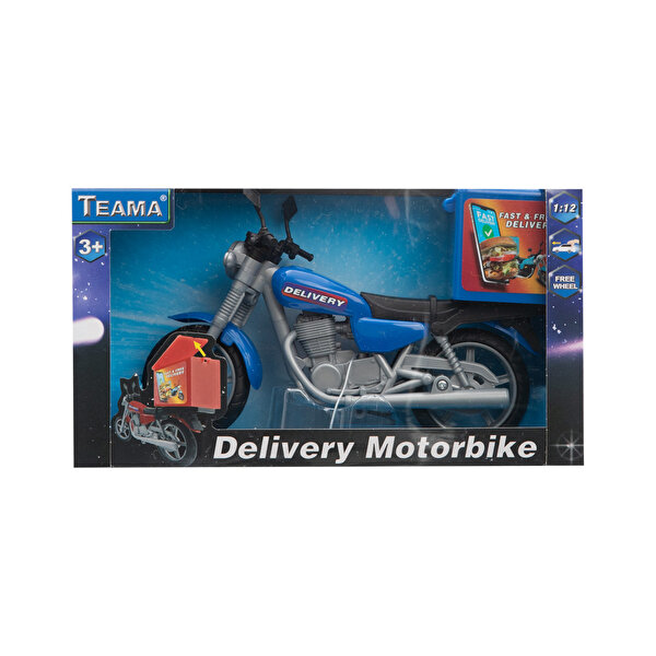 Teama 1:22 Ölçekli Kurye Motosiklet