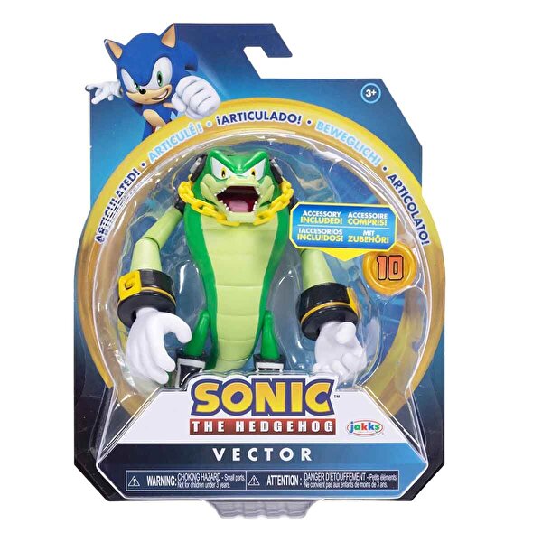 Sonic Aksiyon Figürü Vector 10 Cm W18 423064