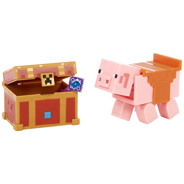 Minecraft Aksesuarlı Dungeon's Figürler Piggybank GNC29