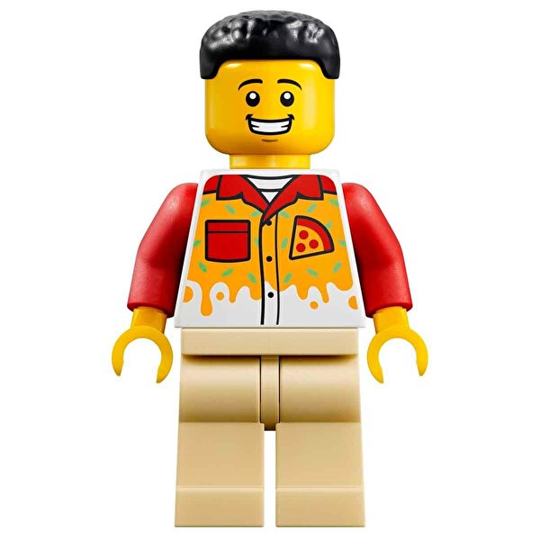 LEGO City Araçlarla Pizza Dağıtım Deneyimi 60496