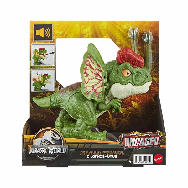 Jurassic World Uncaged İnteraktif Dilophosaurus Figürü HNT65