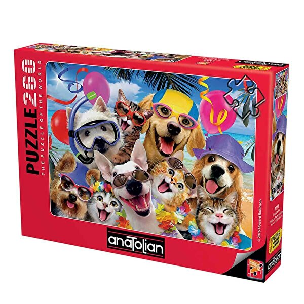 Plaj Selfie'si 260 Parça Puzzle