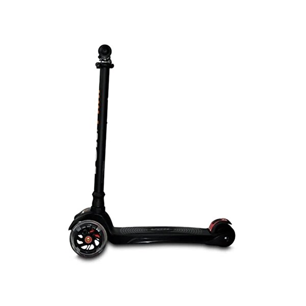 Voit 3 Tekerlekli Işıklı Siyah Scooter