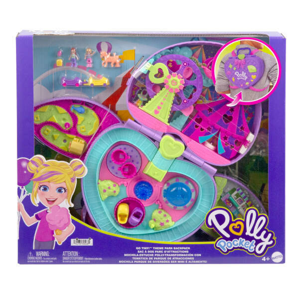 Polly Pocket Lunapark Sırt Çantası Oyun Seti̇
