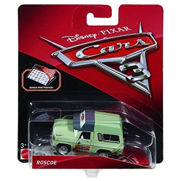 Cars 3 Tekli Karakter Araçlar Roscoe DXV62