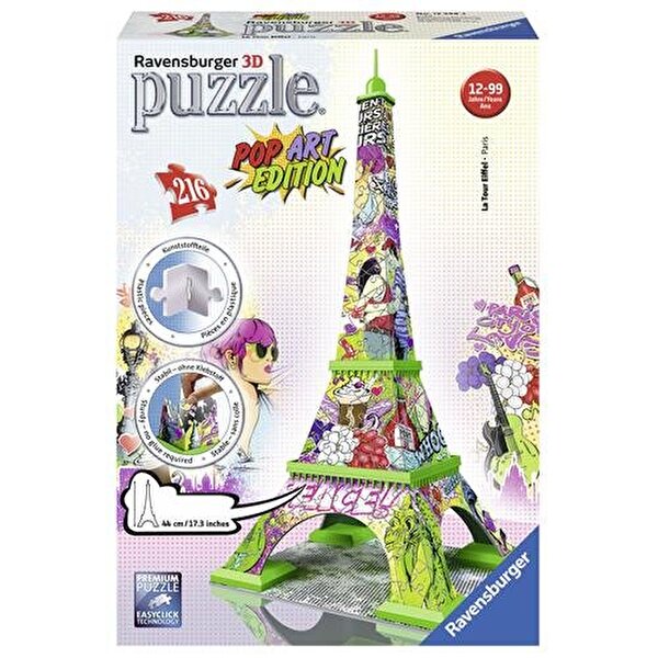 Ravensburger 3D Puzzle Pop Eyfel 216 Parça