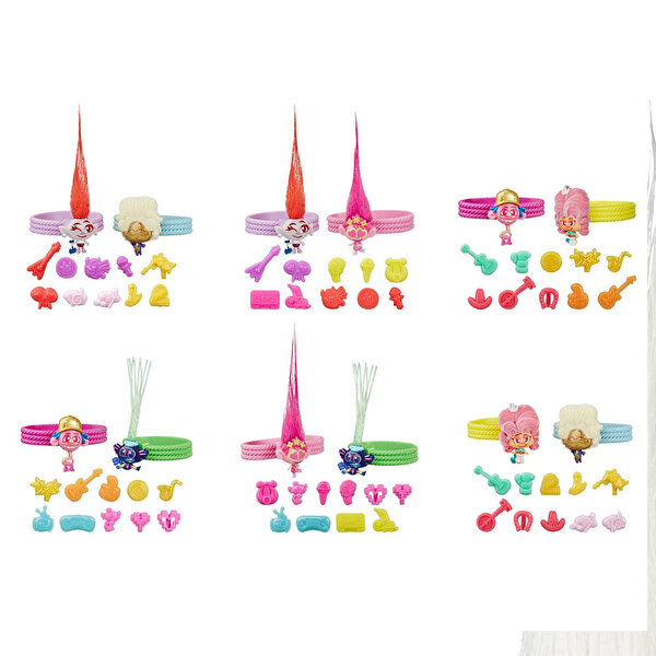 Trolls World Tour Minik Dansçılar Arkadaş Seti E8421