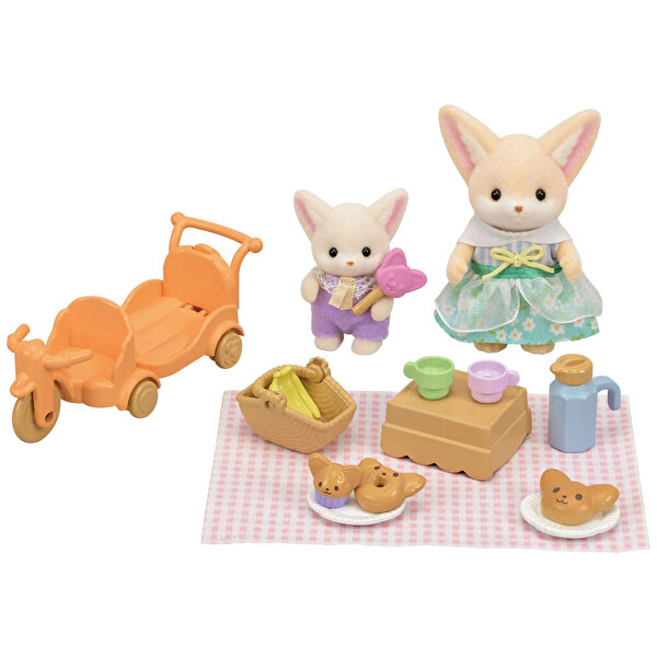 Sylvanian Families Piknik Seti Çöl Tilkisi Kız ve Bebek
