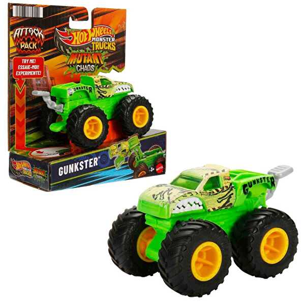 Hot Wheels Monster Trucks Atak Arabalar Gunkster JML01