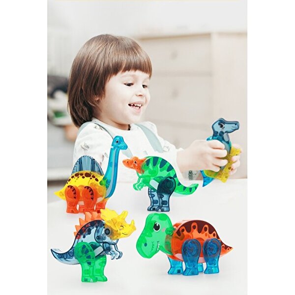 Dino Zone Manyetik Oyun Seti 49 Parça