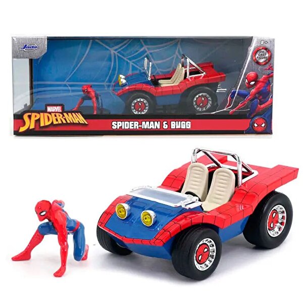 Jada 1:24 Ölçekli Marvel Spider-Man Buggy