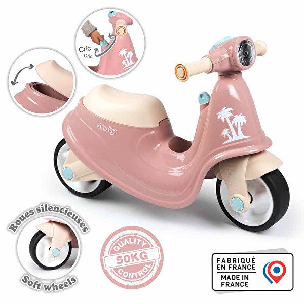 Smoby Bingit Pembe Scooter Motor