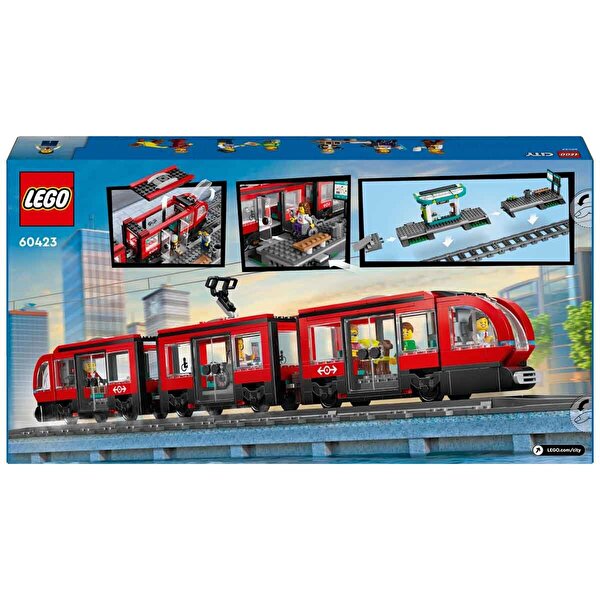 LEGO City Şehir Merkezi Tramvay İstasyonu 60423