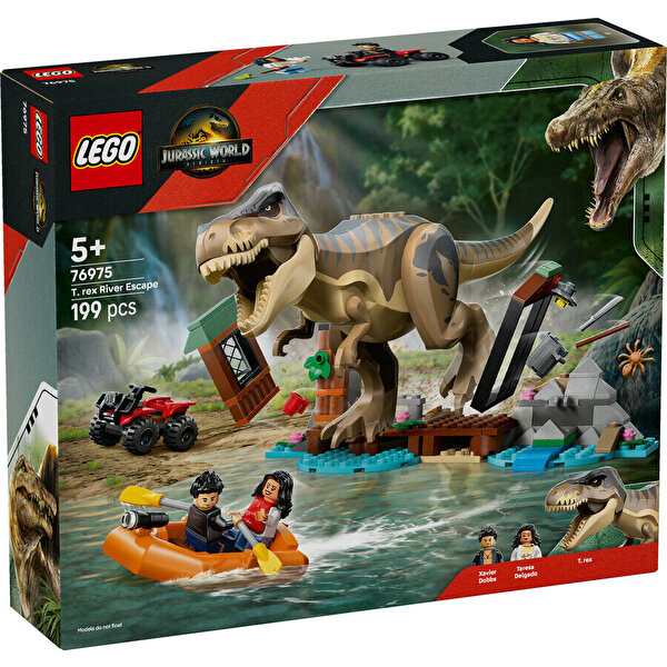 LEGO Jurassic World Trex Nehir Kaçış 76975