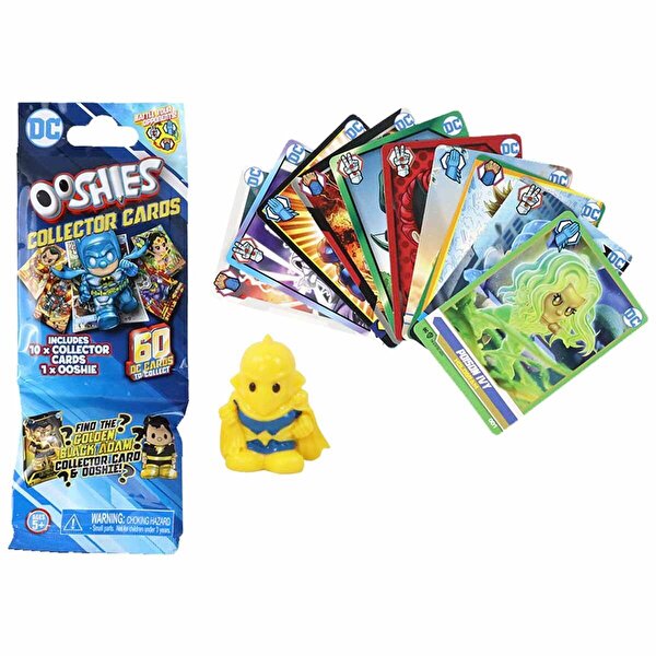 Ooshies DC Figür ve Kartlar Sürpriz Paket 21963