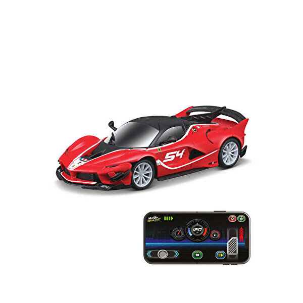 Maisto Dianomi 1:41 Ölçek Ferrari FXX K EVO Metal APP Control Kumandalı Araba