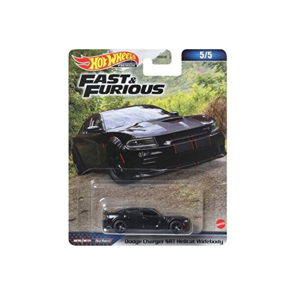 Hot Wheels Fast Furi̇ous Premi̇um Arabalar Dodge Charger SRT Hellcat HNW50