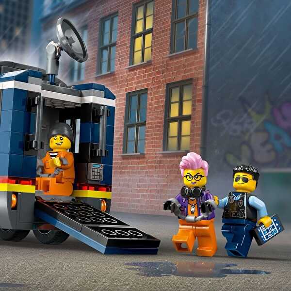 LEGO City Polis Mobil Suç Laboratuvarı Kamyonu 60418
